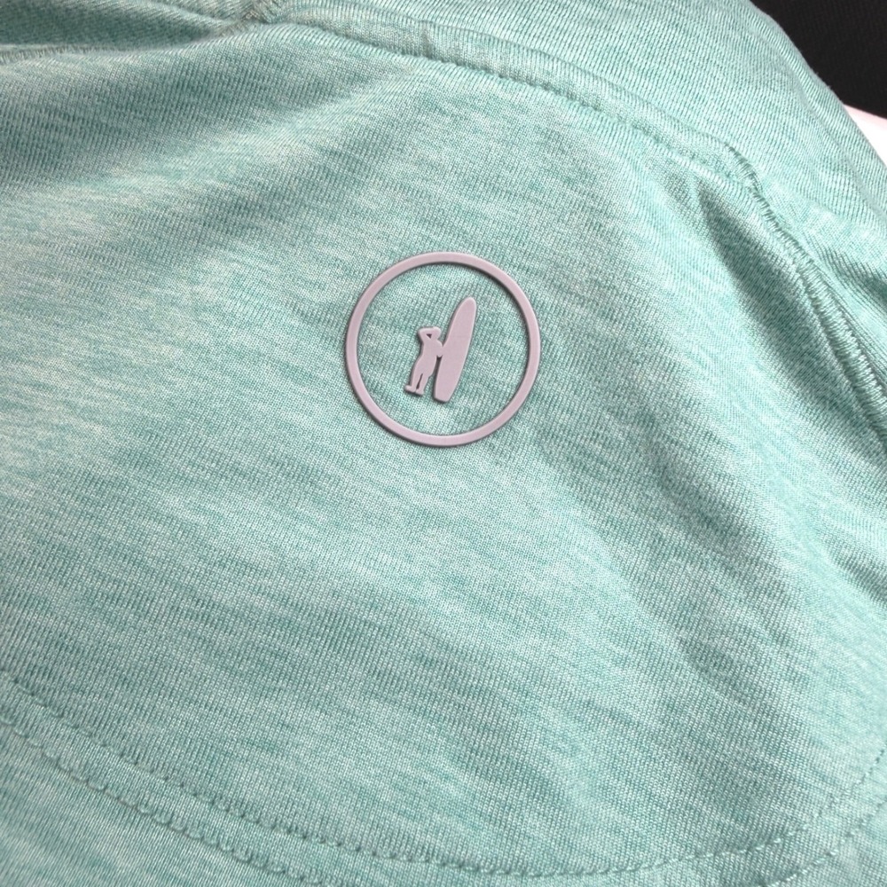 Johnnie-O Pullover Mens XXL Green Freeborne 1/4 Zip Golf JMKO3620 Men EUC - Picture 11 of 11